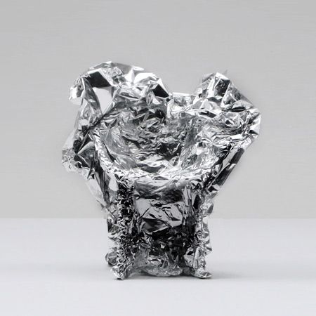 crumpled chair