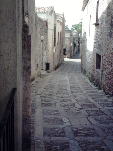 street in Erice